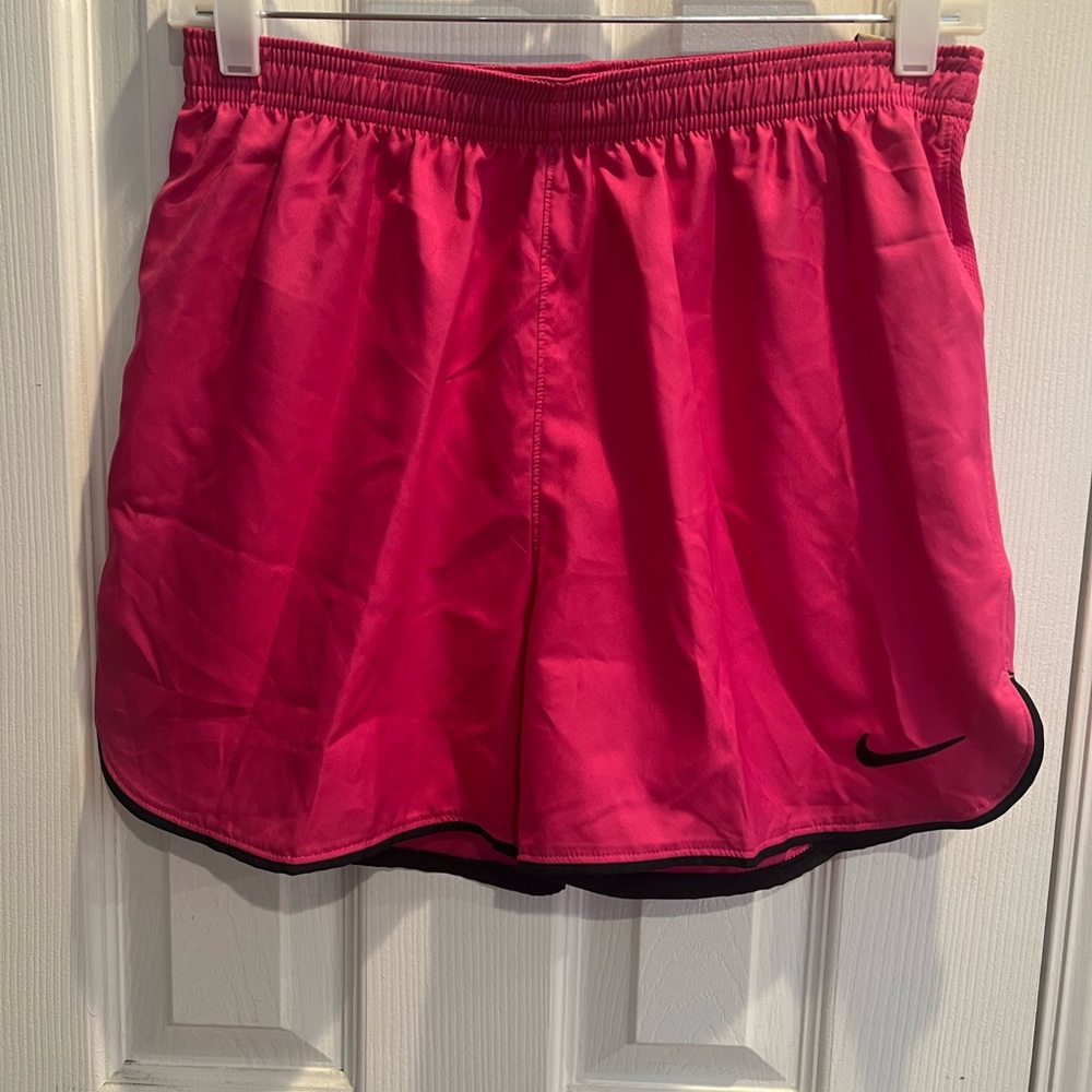 Nike Women's Bright Pink Athletic Shorts